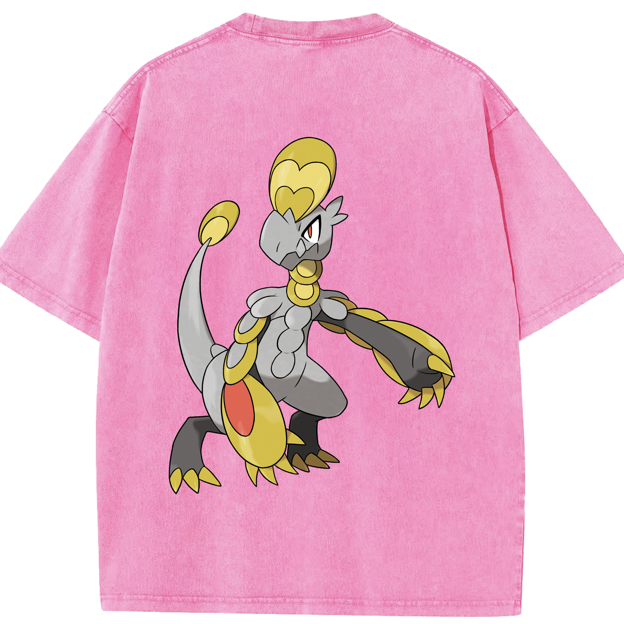 （画像用） ポケットモンスター Pokémon 綿100% ヴィンテージ風 半袖Tシャツ（背面プリント）